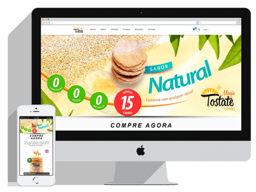 Site do Magic Tostate Cereais