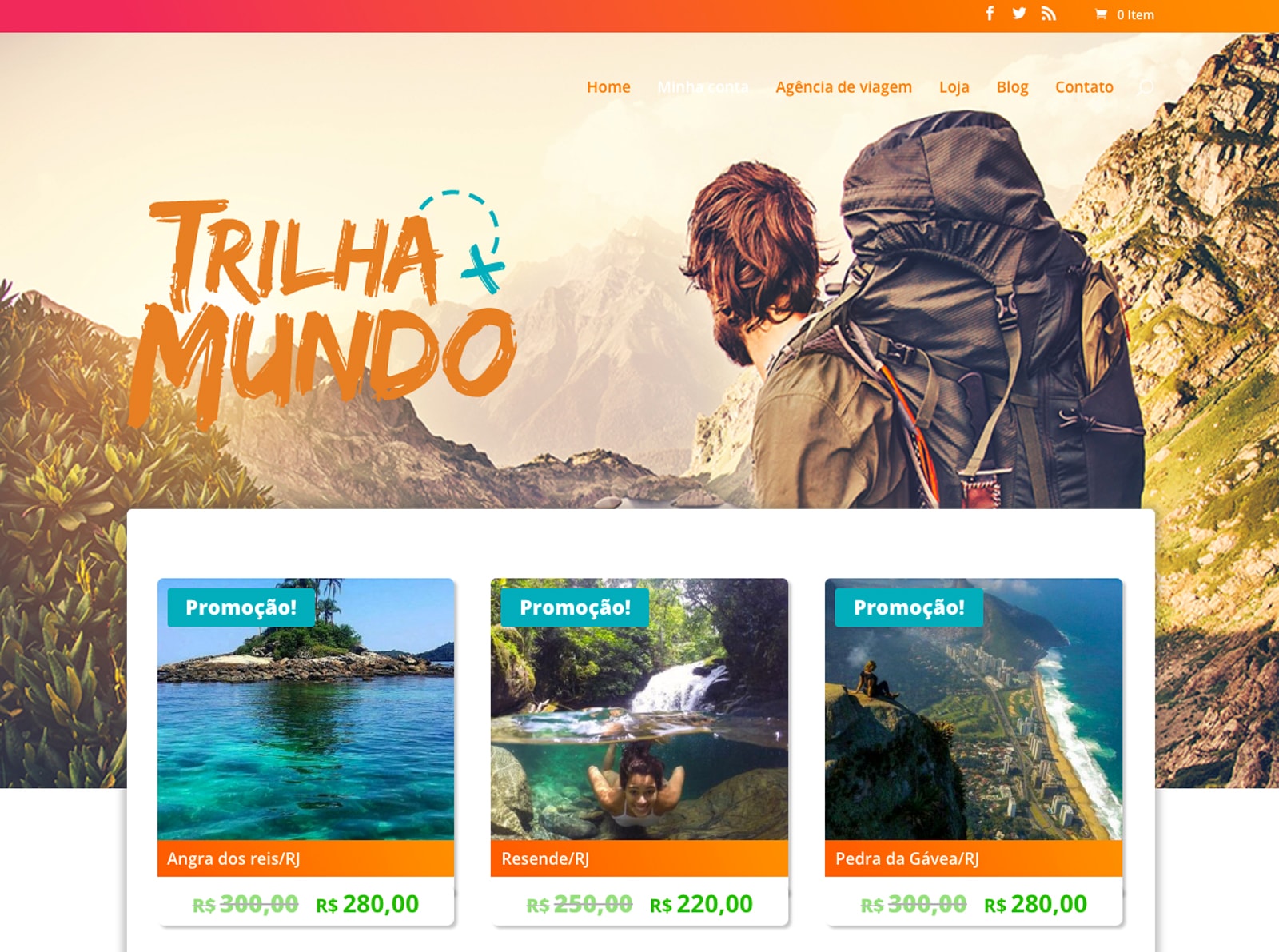 Promoção Agência Trilha Mundo Promoção Agência Trilha Mundo