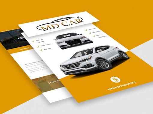 Site MD Car Sistema de Direção