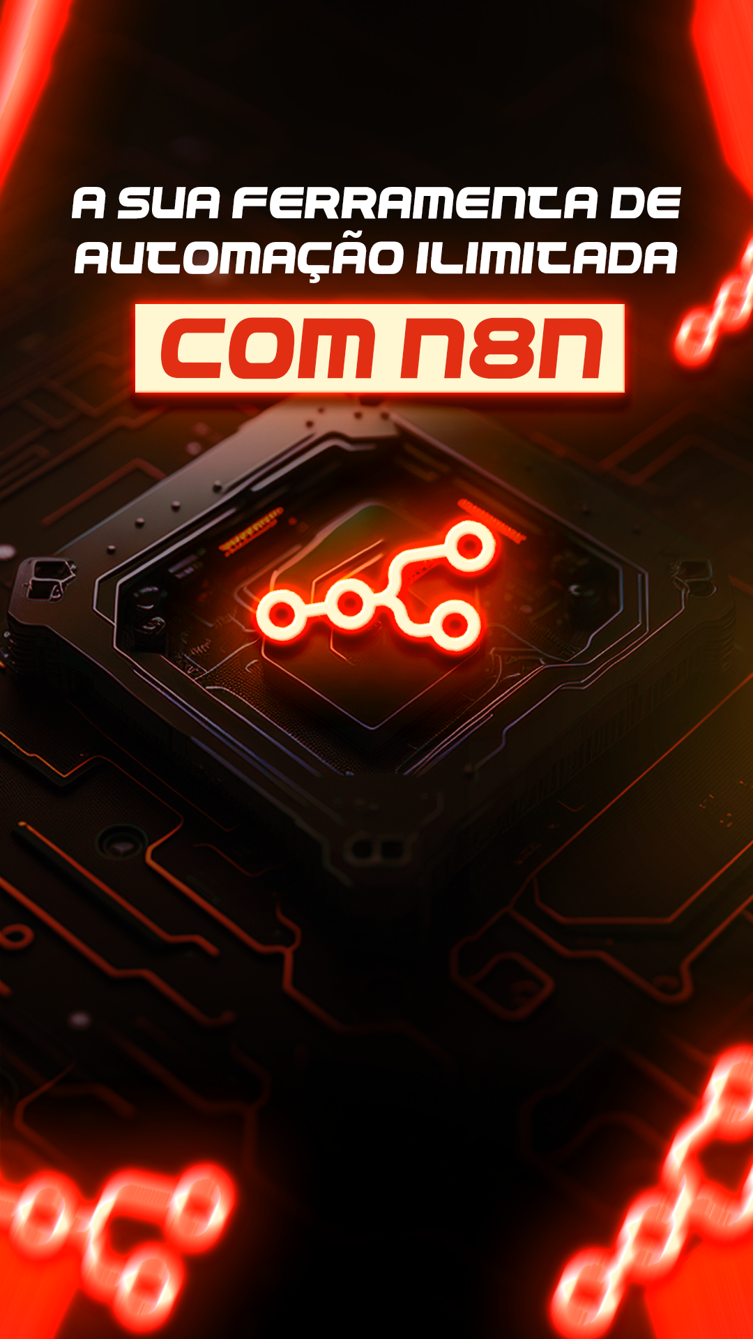 A sua ferramenta de automação Ilimitada com N8n