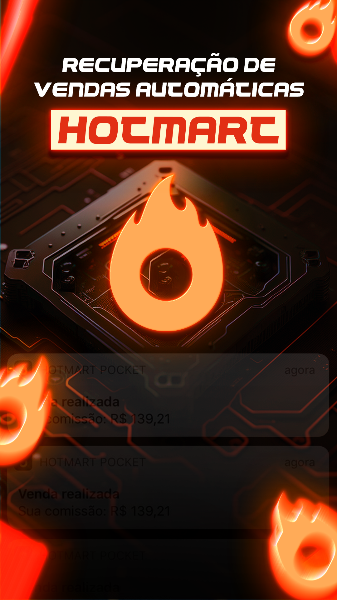 Recuperação de vendas automática na Hotmart